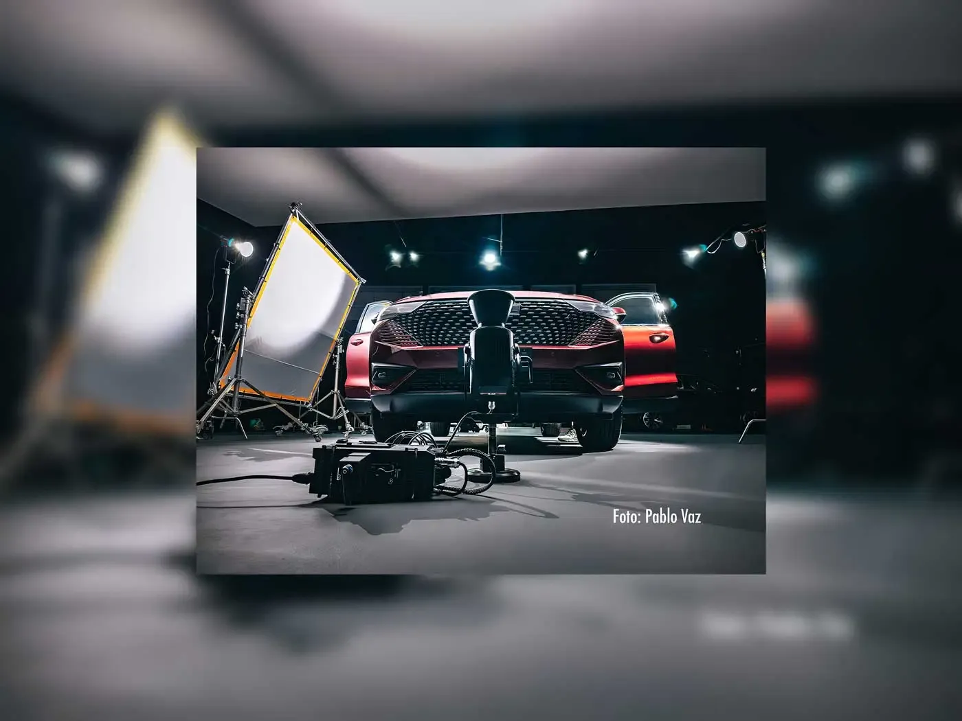 Produção automotiva realizada no Nuevo Estúdio